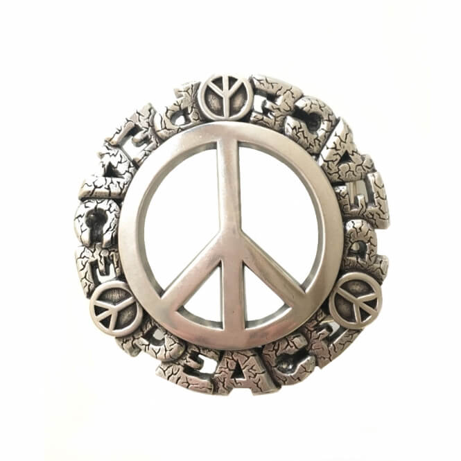 Gürtelschnalle Peace around-0 Gürtelschnalle Peace around-0