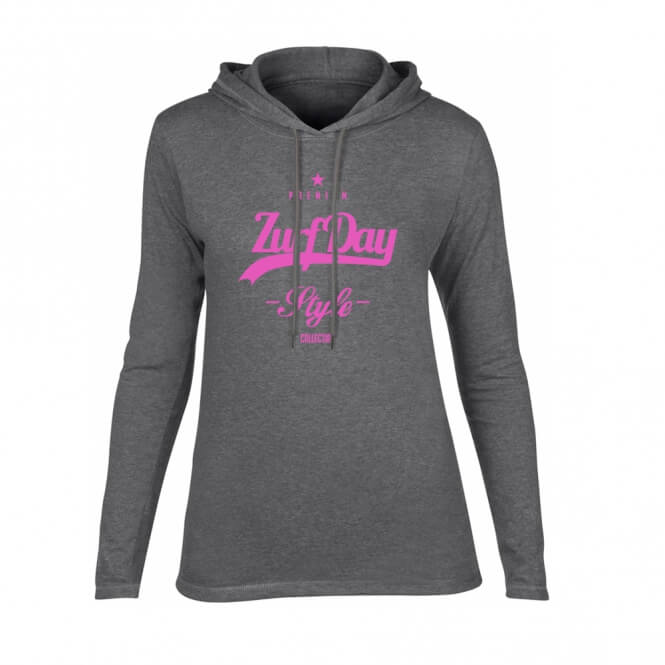 Girls Fashion Hoodie, grau-0 Girls Fashion Hoodie, grau-0