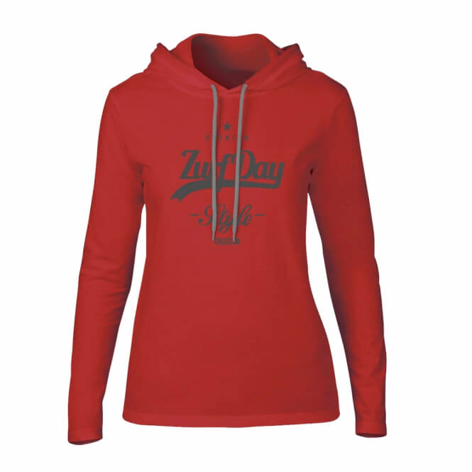 Girls Fashion Hoodie, rot-0 Girls Fashion Hoodie, rot-0