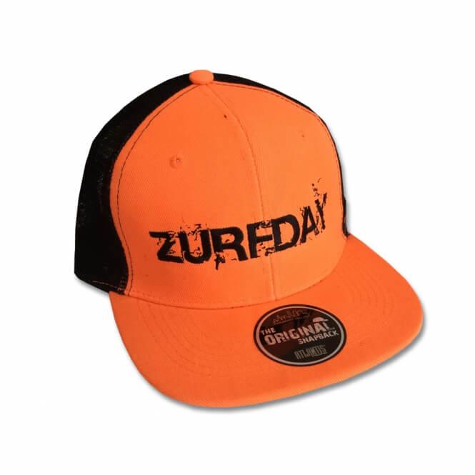 Snap Mesh Cap Orange Fluo/Black-0 Snap Mesh Cap Orange Fluo/Black-0