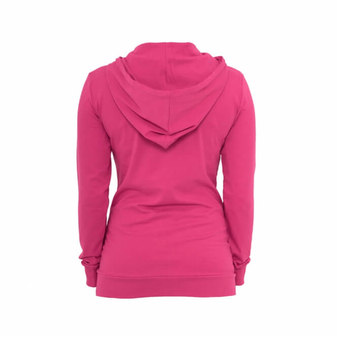 Girls Jersey Hoodie, fuchsia-462 Girls Jersey Hoodie, fuchsia-462