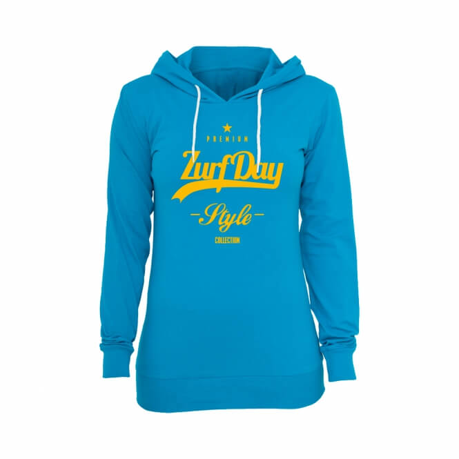 Girls Jersey Hoodie, türkies-0 Girls Jersey Hoodie, türkies-0